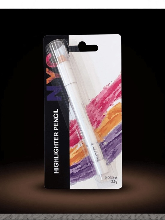 NYC Other - NYC Highlighter Pencil - White and Purple